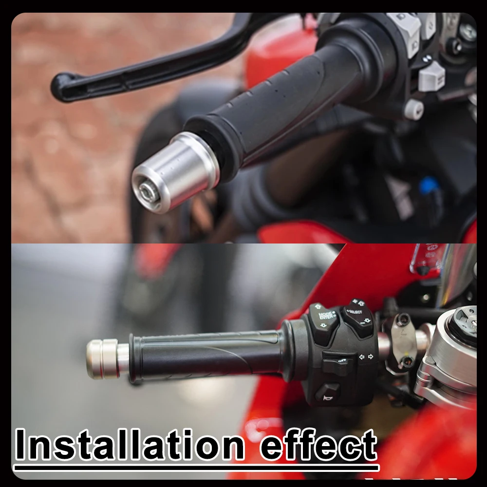 Motorcycle Bar End Weight Plugs Stainless steel anti-vibration For HONDA CBR600F/CBR600RR/CBR900RR/CBR1000RR/CBR500R/CBR1100XX view 6