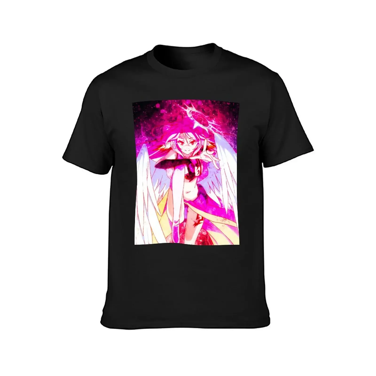 Jibril No Game No Life Hoz T-Shirt vintage anime shirt oversized t shirt fitted t shirts for men