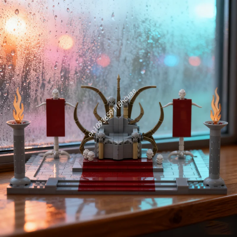 

1175 шт. MOC Andariel Thron игровая модель строительные блоки архитектура DIY креативные рождественские подарки идея игрушка образование кирпич дети