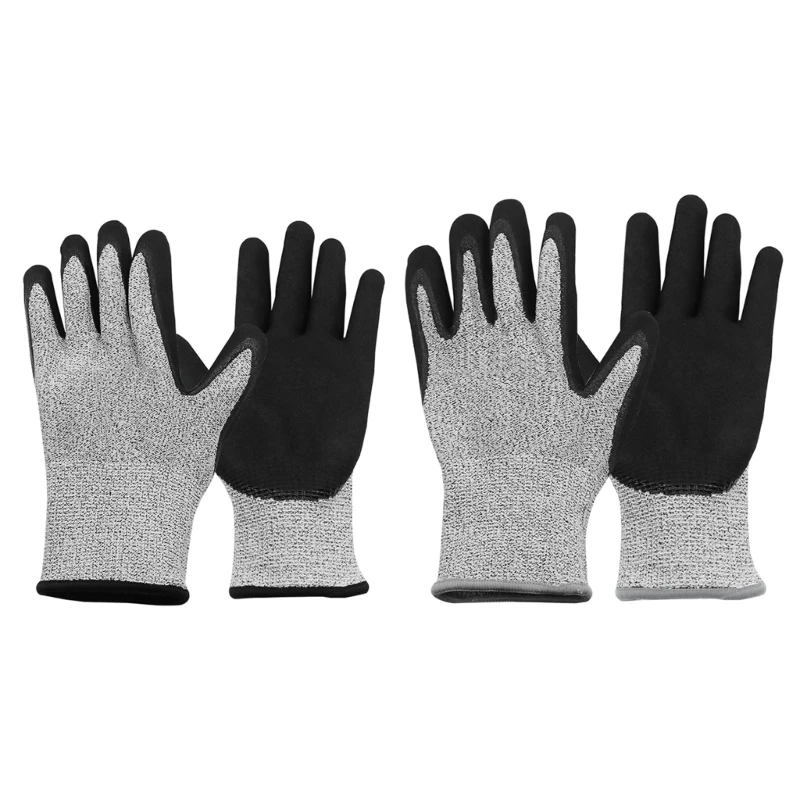 

Hand Equipment Anti-cutting Gloves HPPE Widely Used Comfortable Dedicated Nitrile Frosted Work Gloves Dropshipping