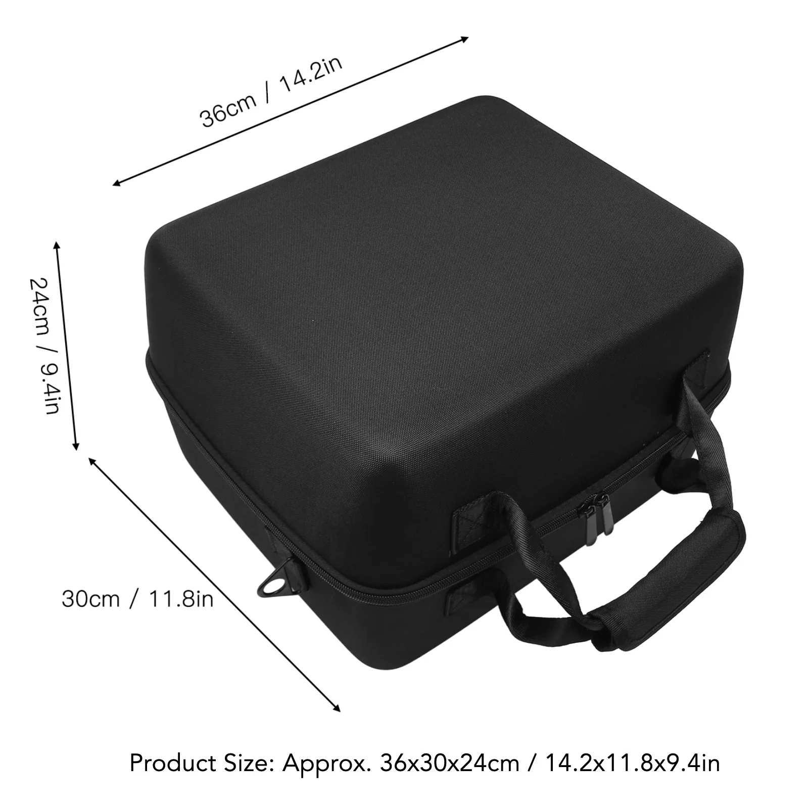 Speaker Hard Case Large Capacity Waterproof Portable Speaker Carrying Bag with Strap for S1 PRO Bluetooth Speaker System