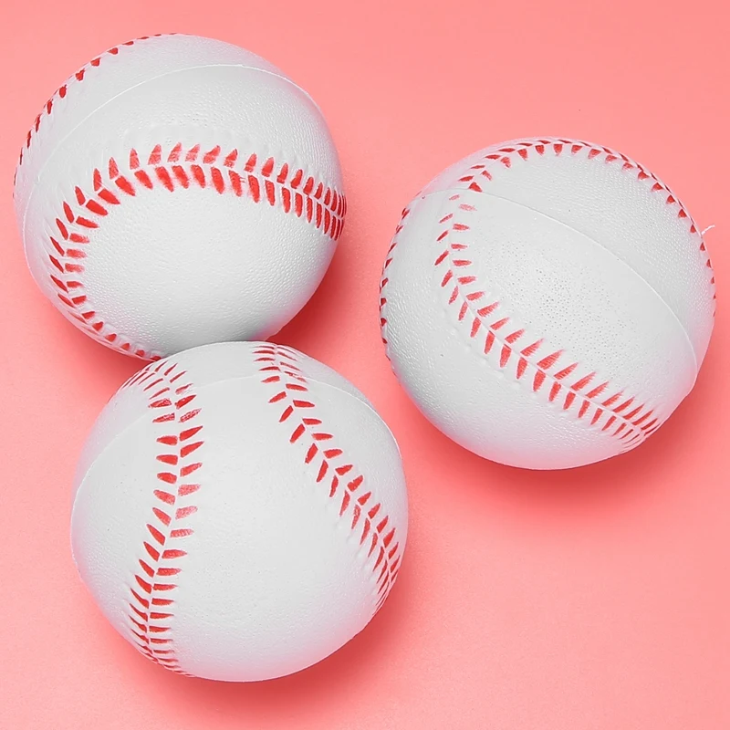 12Pack Baseball Foam Softball 9Inch Adult Youth Training Sporting Batting Ball For Game Pitching Catching Training