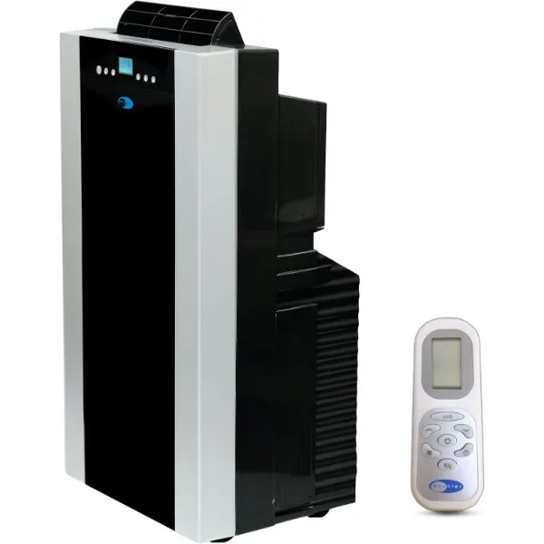 Whynter Portable Air Conditioner 14,000 BTU with Dual Hose Dehumidifier & Cooling Fan for 500 Sq Ft Rooms, Includes AC