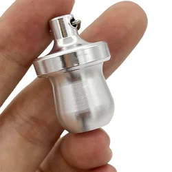 Mini Aluminum Keychain Pendant Storage Boxes Medicine Box herb Box moisture-proof Storage Container Jars Smoking Accessories