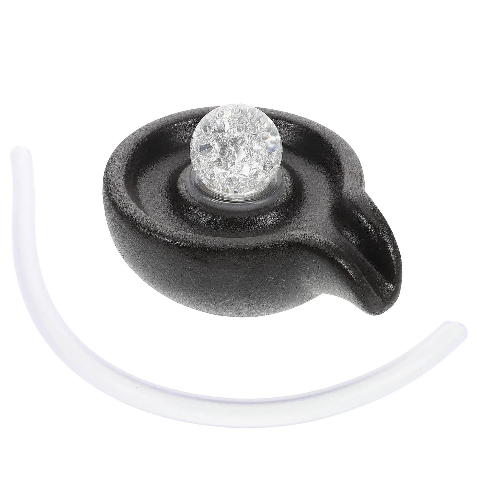 

Ceramic Fish Tank Waterfall Spout Decor Indoor Outdoor Ornament For Courtyard Balcony Desktop Mini Water Fountain Bedroom Decor