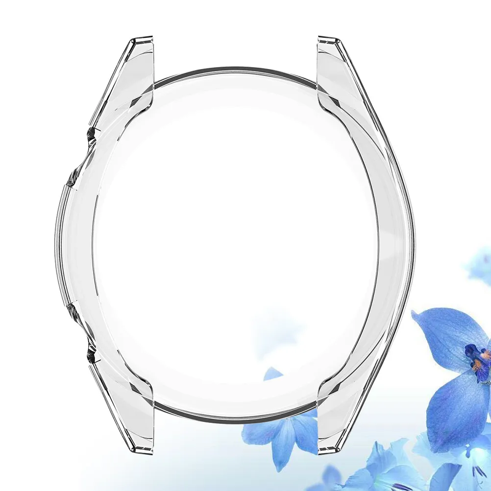 Active 46Mm Watch Cover Silicone Protective Case Scratch Dust Resistant Lightweight Fashionable Fit Precise Cutouts