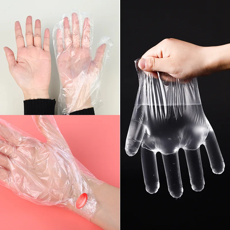 Disposable Transparent Masks Wraps Body Plastic Film Full Hands Cleaner Mask Foot Stickers Paper Skin Beauty Makeup Tools 100pcs