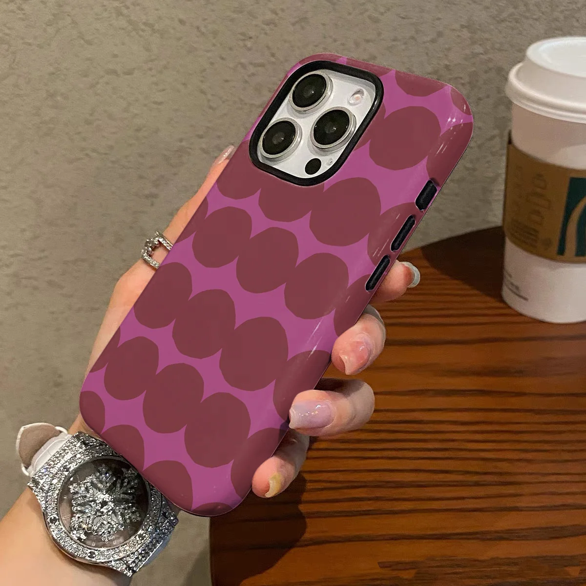 Phone Case for iPhone 16 15 14 13 12 11 X XS XR XSMAX 7 8 Pro Max Plus Luxury Minimalist And Unique Desi Double-layer Back Cover