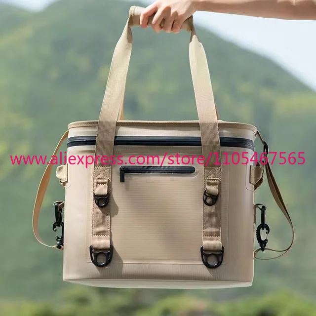 1PCS new waterproof thermal insulation refrigerated bag with portable thermal insulation soft refrigerated bag