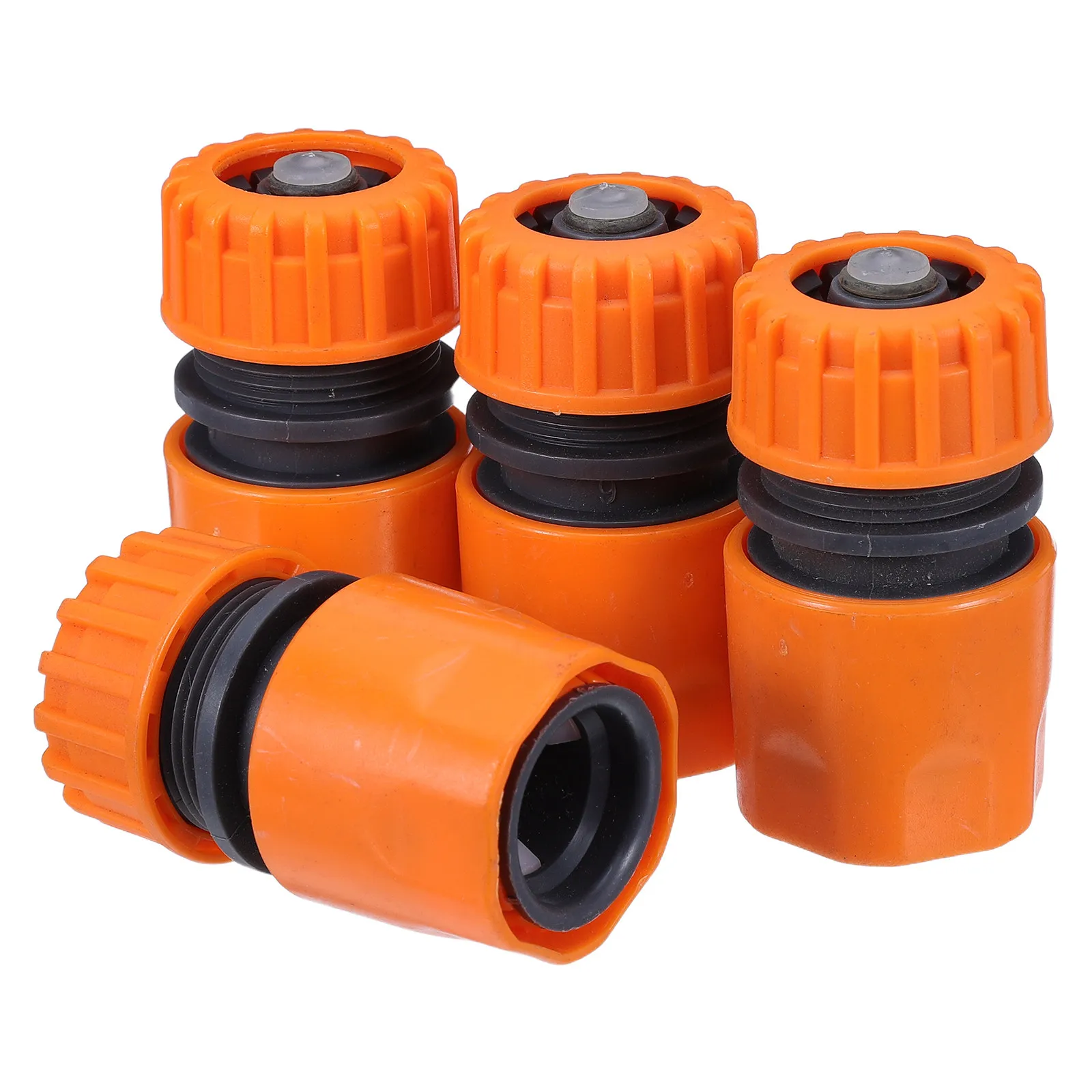 4 Pcs Water Hose Garden Fitting End Quick Connect Irrigation Release Pipe Connectors