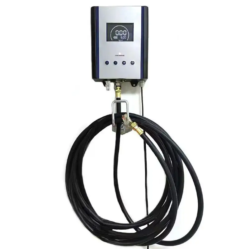 

Digital Automatic Metal Car Tyre Inflator Gas Station Air Pump With Efficient Tyre Inflation Gas Vendor Tire Gauges