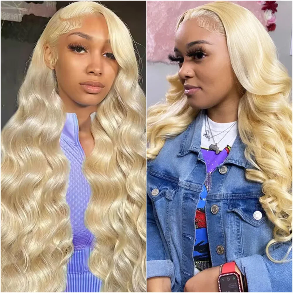 

Светлый парик 613 Body Wave с фронтальной шнуровкой 13x4 13x6, HD прозрачный фронтальный парик, плотность 220, 40 дюймов, предварительно выщипанные волосы, парик из натуральных волос