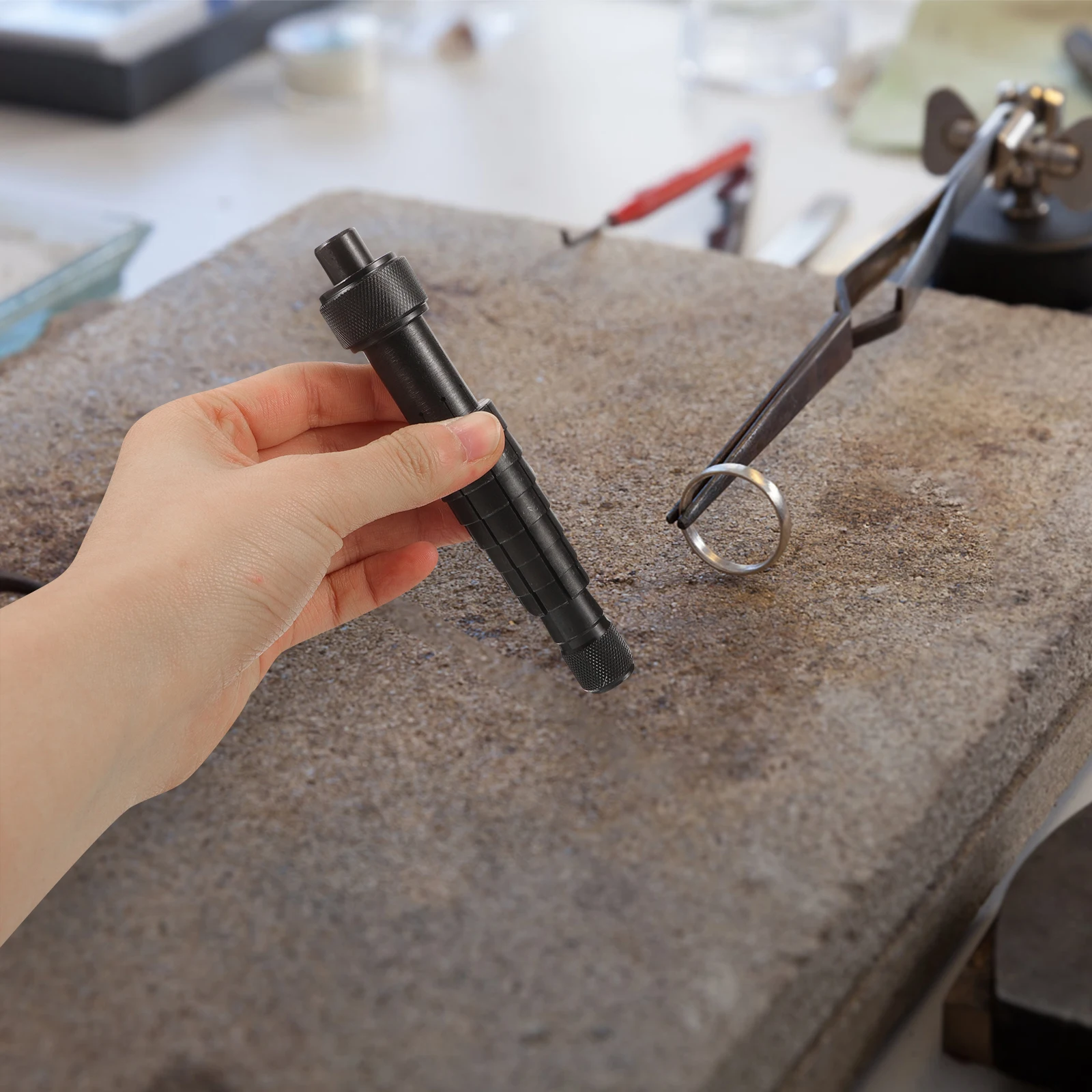

Expander Mandrel Gauge Tool Enlarging Circle Sizer Sizers Stretcher Stick Black Ring Adjuster Finger Ring Expander