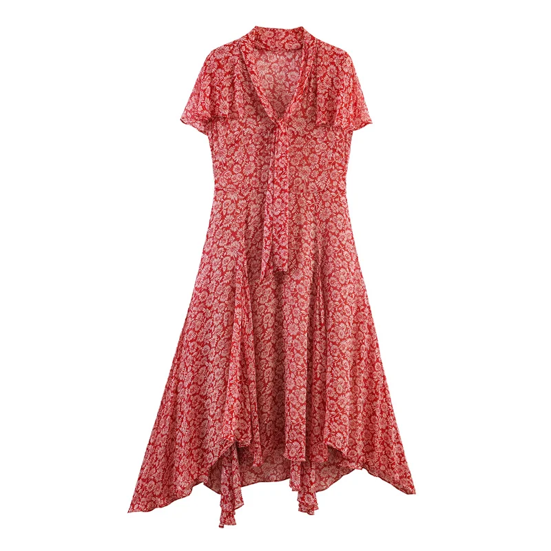 

Summer Women's Long Printed Beach Dresses 2026 New Fashionable Party Dress Elegant Women's Evening Dress