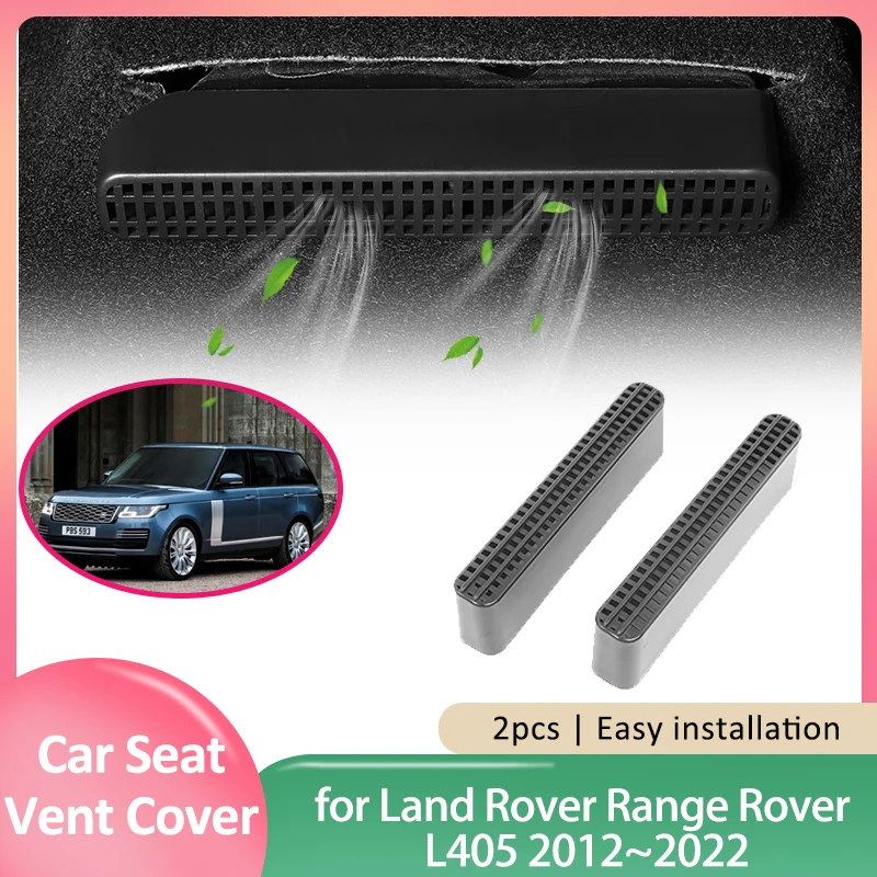 

for Land Rover Range Rover L405 2012~2022 Seat Air Vent Cover Under Floor Ventilation Outlet Grille Footwell Duct Accessories