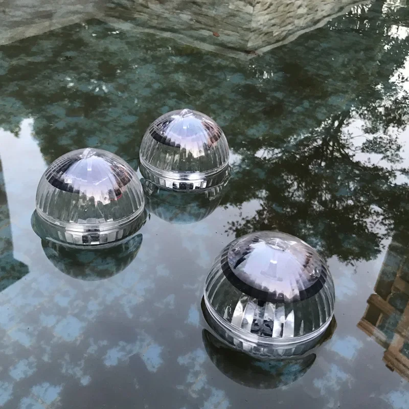 New Creative Solar Floating Lights Colored Light Pool Floating Lights LED Garden Atmosphere Decorative Magic Ball Lights