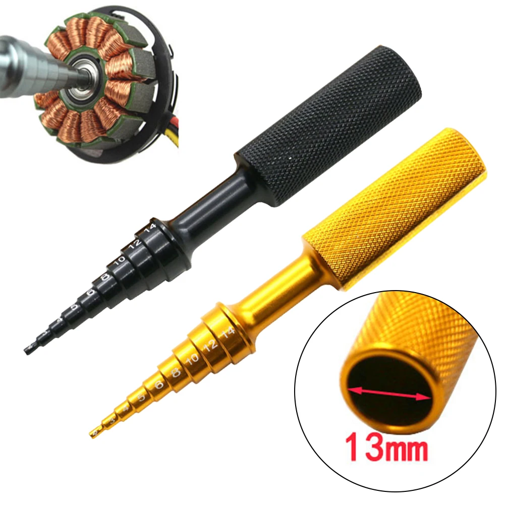 2-14mm Bearing Removal Disassemblers Automotive Tool For Model Car Model Ship Helicopter Non-slip Handle Bearing Screwdriver