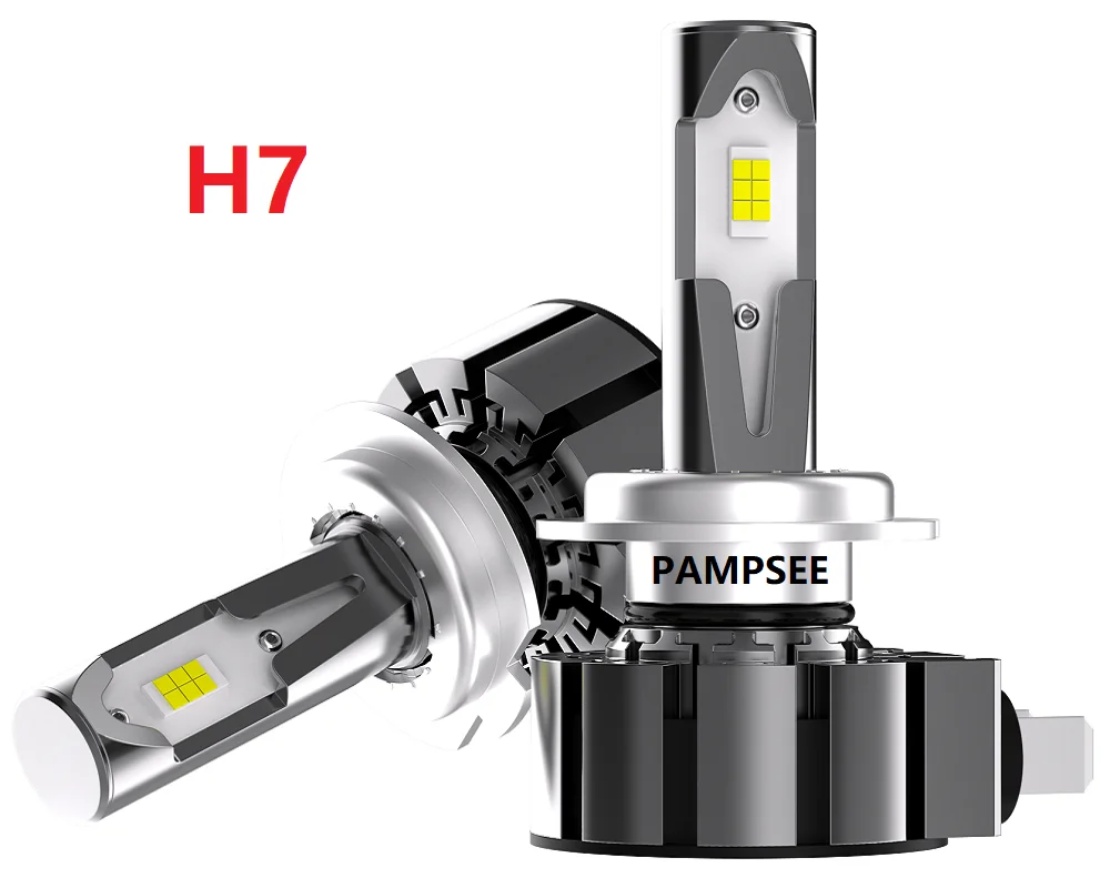 2pcs Fog Led 120W 30000LM H4 H7 Canbus H10 H8 H9 H11 9005 HB3 9006 HB4 H16 H1 Car Light Headlight Turbo Fog Lamp 6000K 12V M5