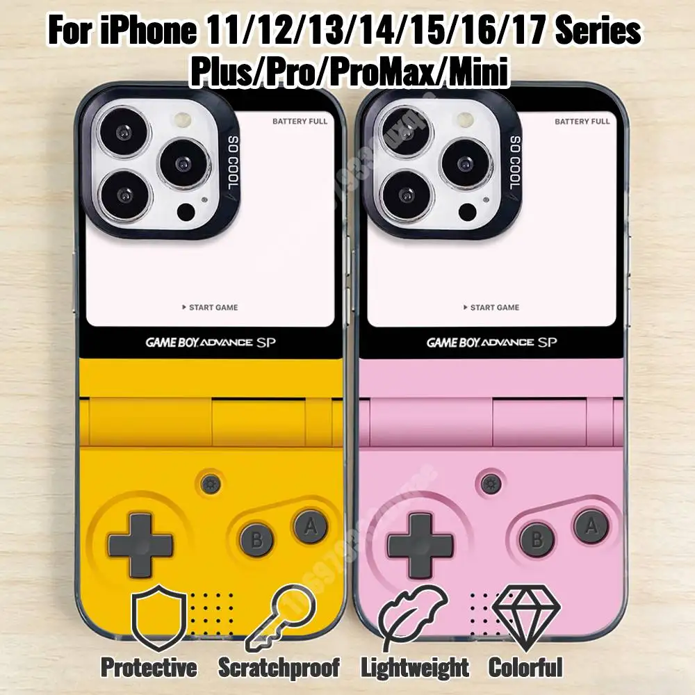 

Game Boy Classic Device Phone Case for iPhone 17 16 15 Max Mini 14 13 Pro Plus 12 11 X XS Air IMD Cover