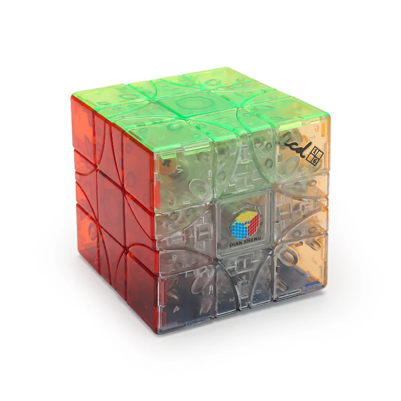 Kostka DianSheng Cube Corner Turning 3x3 Magic Cube Magnetyczna Rubix Profesjonalna Kostka Szybkościowa 3x3x3 Puzzle Zabawka Antystresowa dla Dzieci