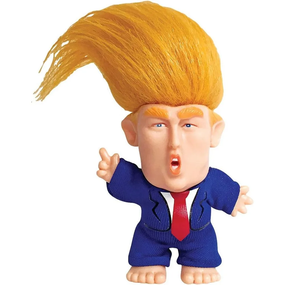 

Collectable President Donald Trump Troll Dolls and Presidential Hairstyles