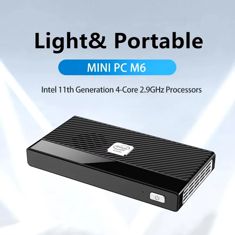 MOREFINE M6 Mini PC 13th Gen N100/N200 Windows 11 Pro 16GB/32GB DDR5 2933MHz NVMe SSD Pocket Computer PC 4K@60Hz WiFi 6 BT5.2