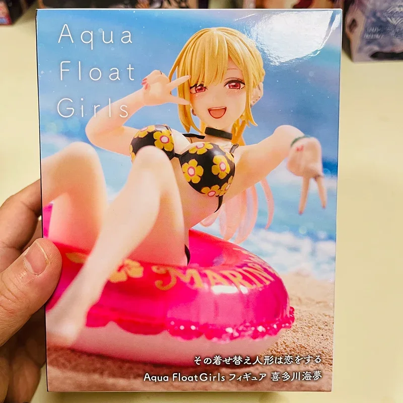 

TAiTO Aqua Float Girls My Dress-Up Darling KITAKAWA MARIN 10cm Swimming Wear Ver. Figure Doll Anime Model Collectible in Stock