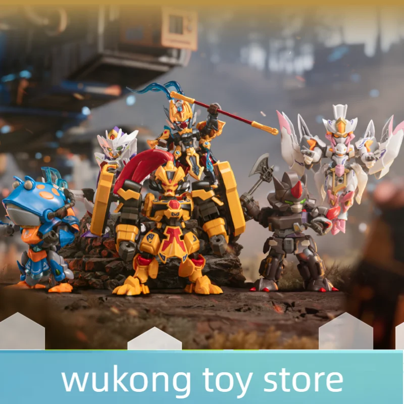 

Моторная ядерная битва, сборка слепых коробок 2,0 Q, версия Sun Wukong, фигурки, модные игрушки, украшение для рабочего стола, подарок для мальчика