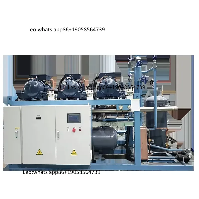 Commercial Condensing Compressor Refrigeration Unit Full Automatic Control For Cold Room