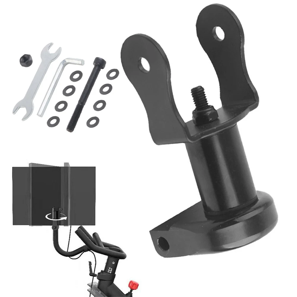 

Exercise Bike Phone Mount Screen Swivel Mount Phone Holder Monitor Screen Swivel Adjuster Pivot Rotating Bracket Accessories