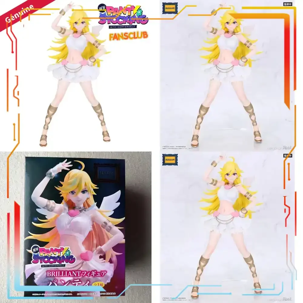 

BRILLIANT PANTY & STOCKING with GARTERBELT Anime Figure Pre-painted Collectible Model Statue Display Toy for Fans Official