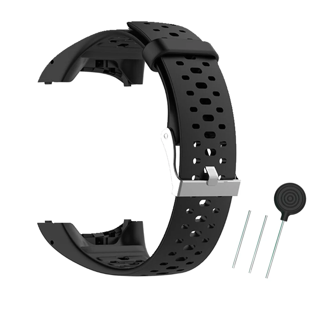 Watchband Suitable For POLAR M400 High Quality Silicone Strap With Tools For POLAR M430 Wristband With Holes