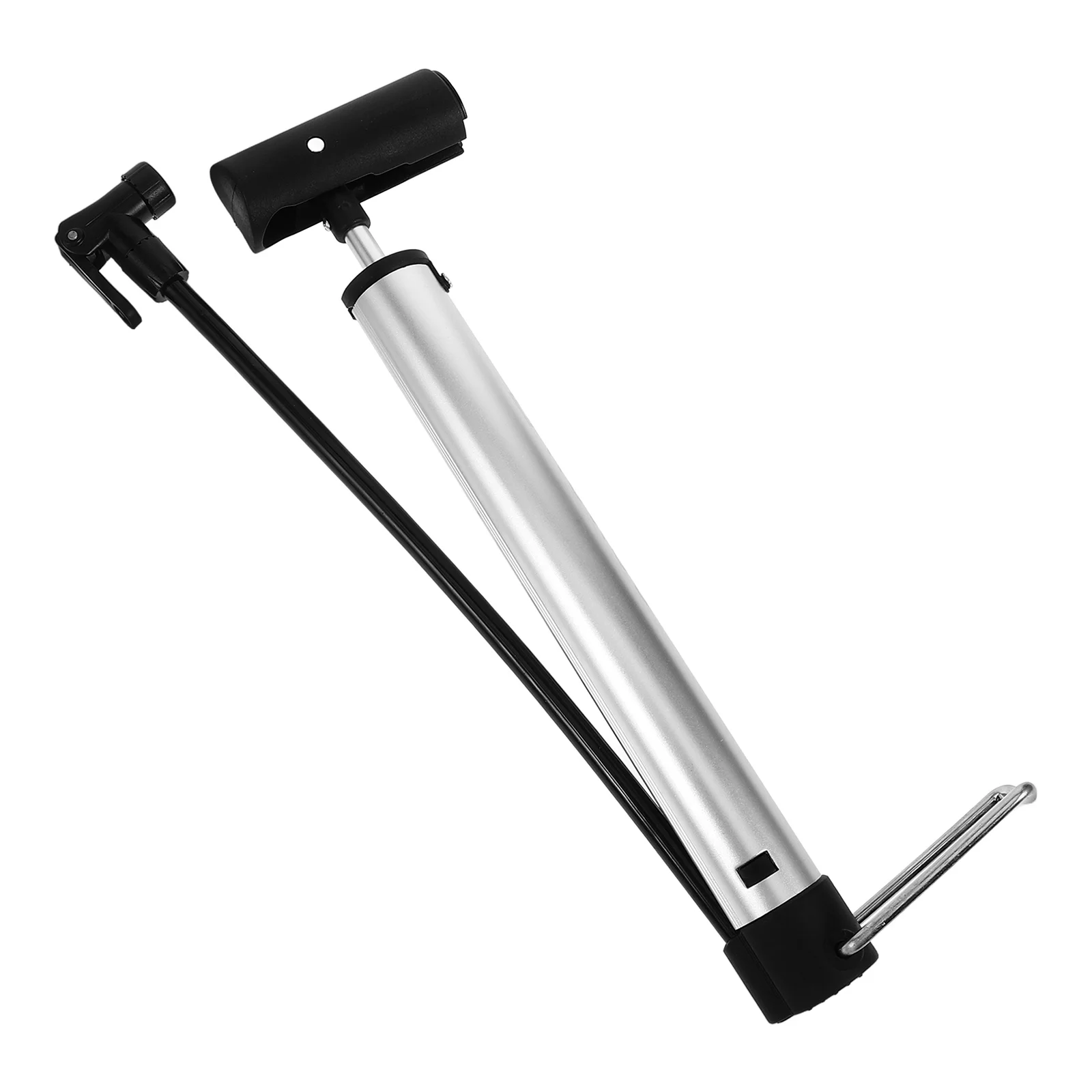 

Aluminum Alloy Portable Bike Tire Pump Compact Light Cycle Pump For Cycling Motorcycle Air Inflation Durable Design Easy