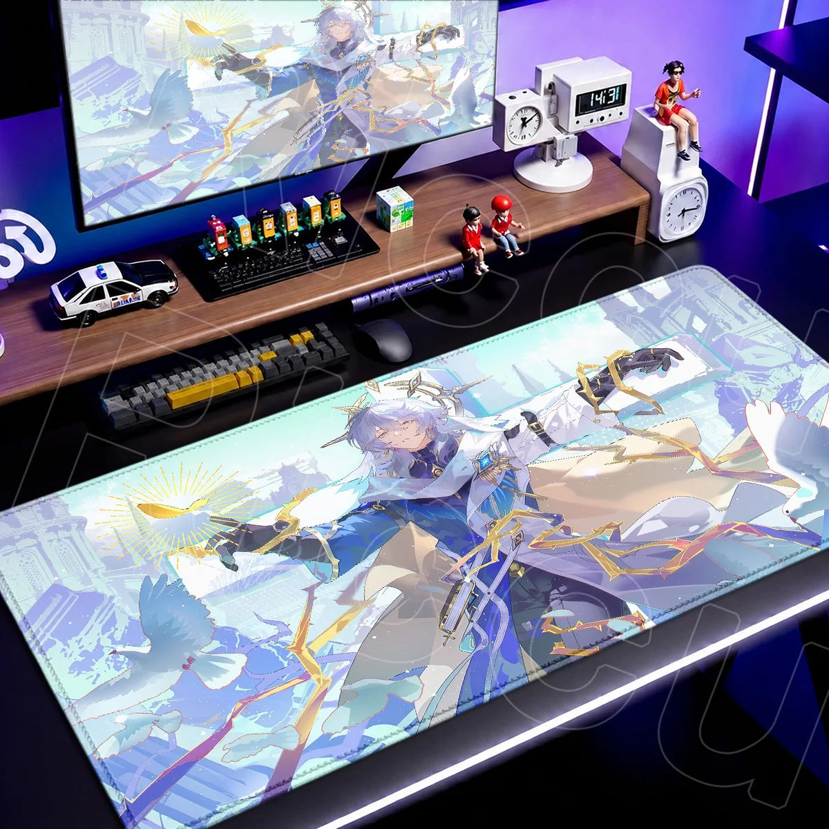 HD-Druck Computer E-Sport Gaming-Tischunterlage Büro-Schrankteppich PC-Gummi-Zubehör Sunday Honkai Star Rail HSR Mauspads – Detail 8