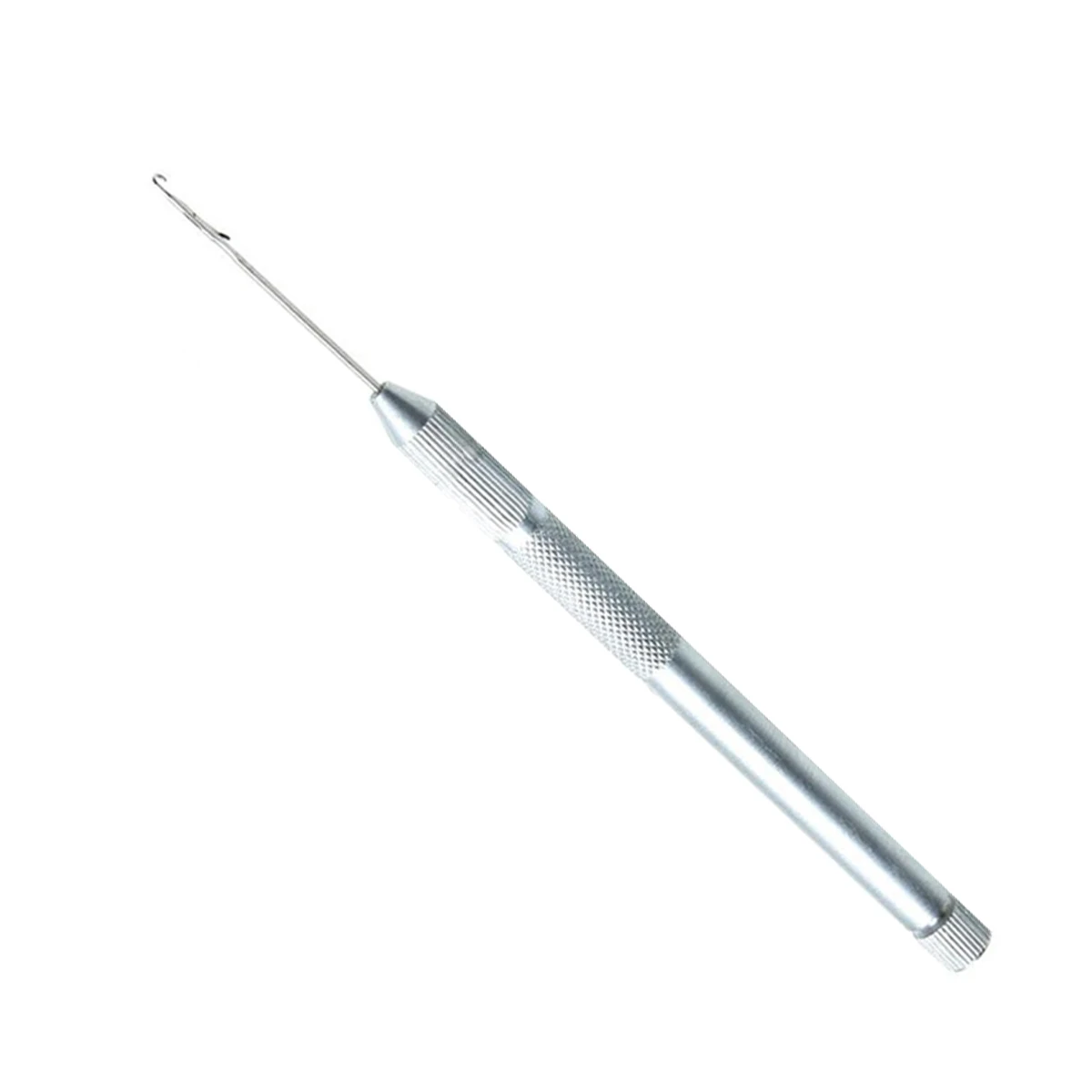 Aluminium Feather Hair Extension Kit Pulling Puller Pull Needle Threader DIY Tool Fixed needle
