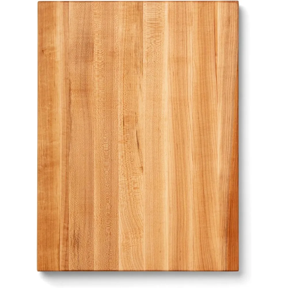 

John Boos Maple Rectangular Cutting Board, 20x15 Inches, 1.5 Inch Thick, 12-lb Reversible Butcher Block with Edge Grain