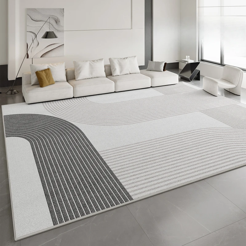 Modern Style Carpets for Living Room Waterable Cloakroom Floor Mat Soft Study Rug Large Size Living Room Decoration Line Carpet