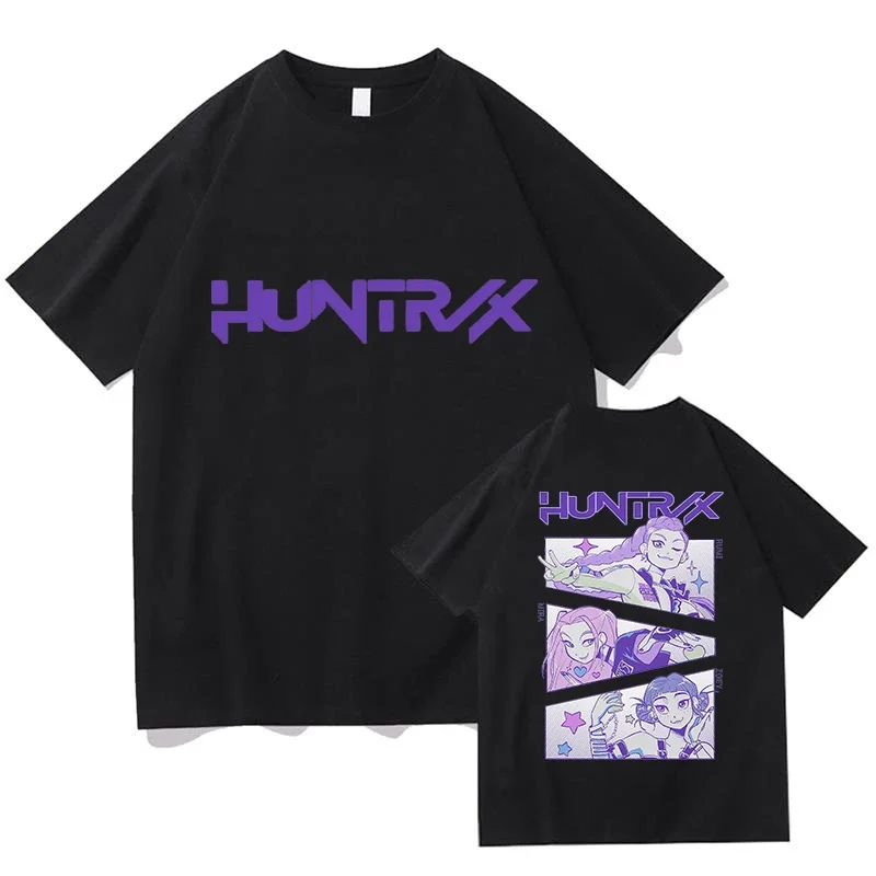 

Demon Hunters Tees Summer Cotton Short Sleeve Tshirts Women Men Clothing Streetwear Unisex Graphic Print T-shirts
