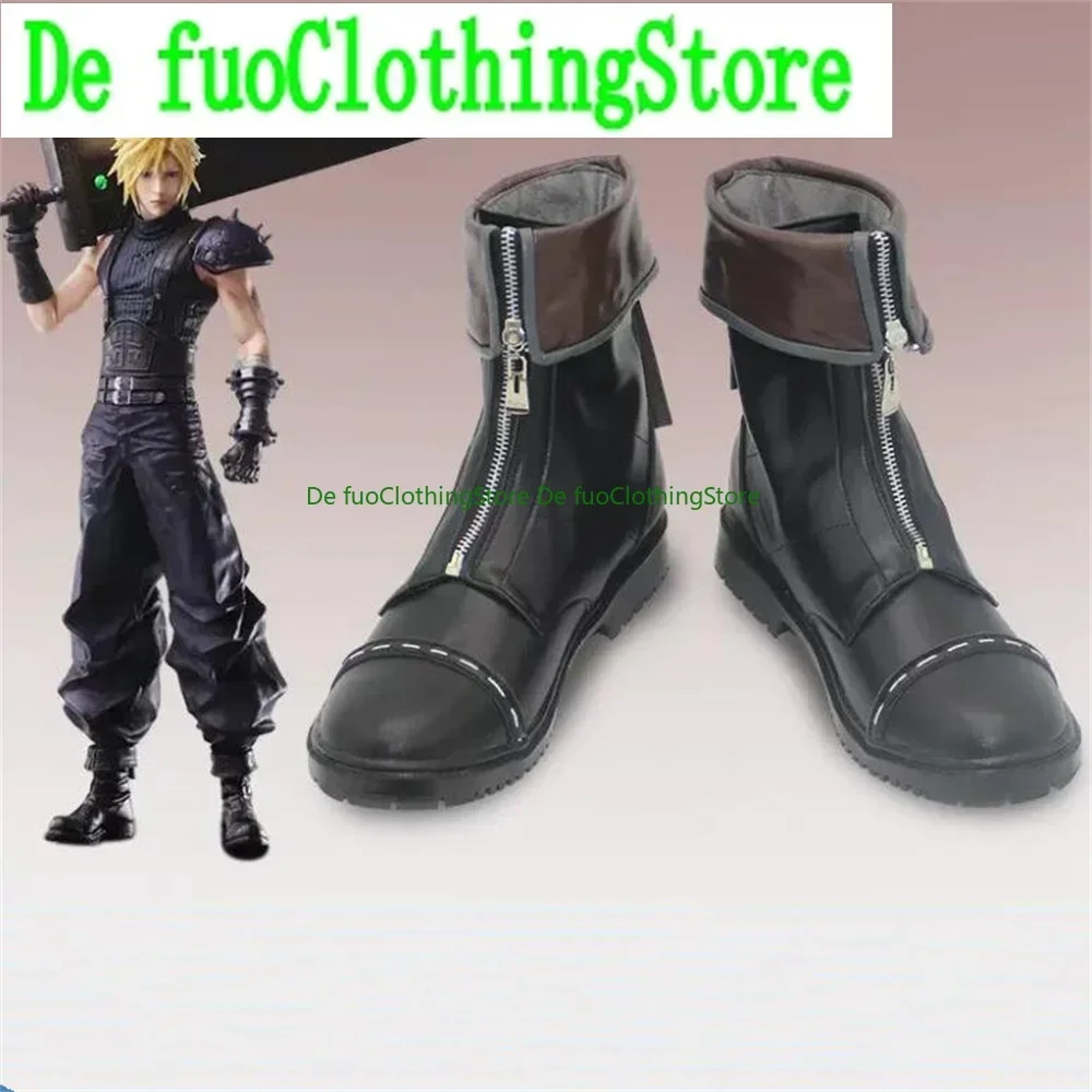 

Cloud Strife Final Fantasy VII Final Fantasy7 Cosplay Shoes Boots Christmas Game Anime Halloween DefuoClothing Shoes Store
