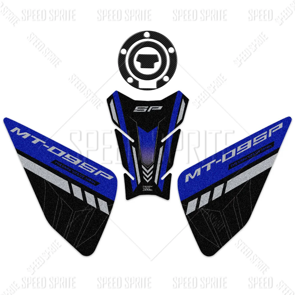 Motorcycle Anti-slip Fuel Tank Pad Sticker Protector Decal Accessories Waterproof For YAMAHA MT09SP MT-09 SP MT 09 SP 2021-2023