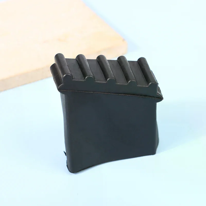 1 pçs antiderrapante escada cobre dobrável pés pé almofada perna protetor de pára-choques de borracha almofadas passo anti-deslizamento capa almofada de proteção