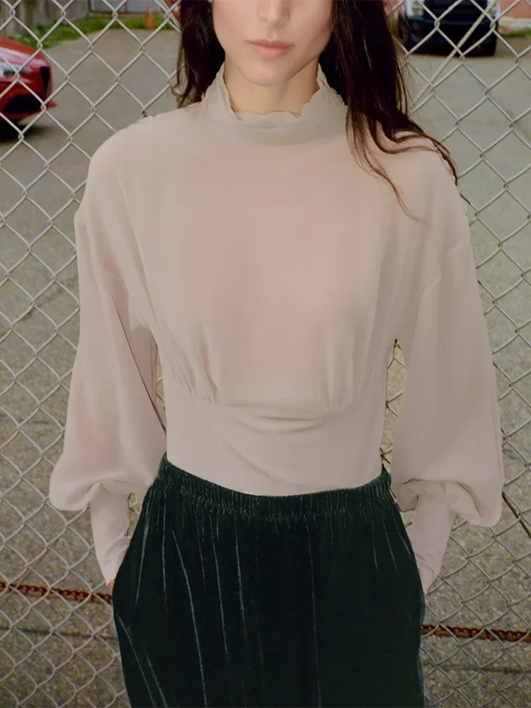 

2026 New Fashion Women's Spring Long Sve One-Piece Simple Elegance Georgette Ba Design Jumpsuit European Sle Knitted Sweater