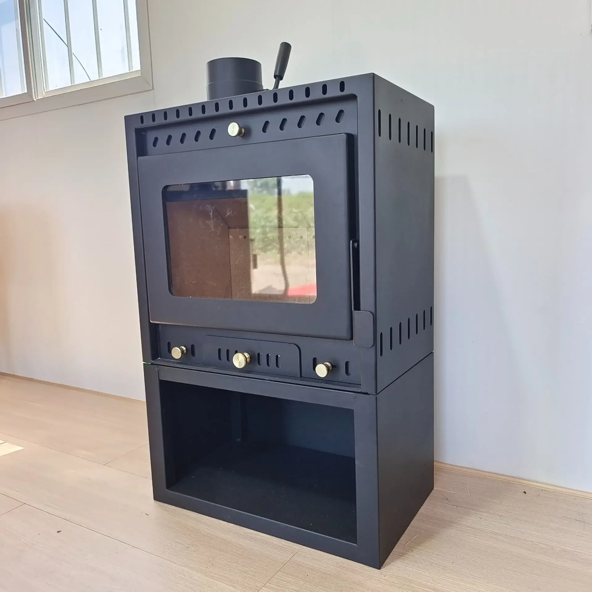 Custom Best Selling Home Pellet Stove Igniter Wood Pellet Cooking Stove American Style Indoor Wood Pellet Stove