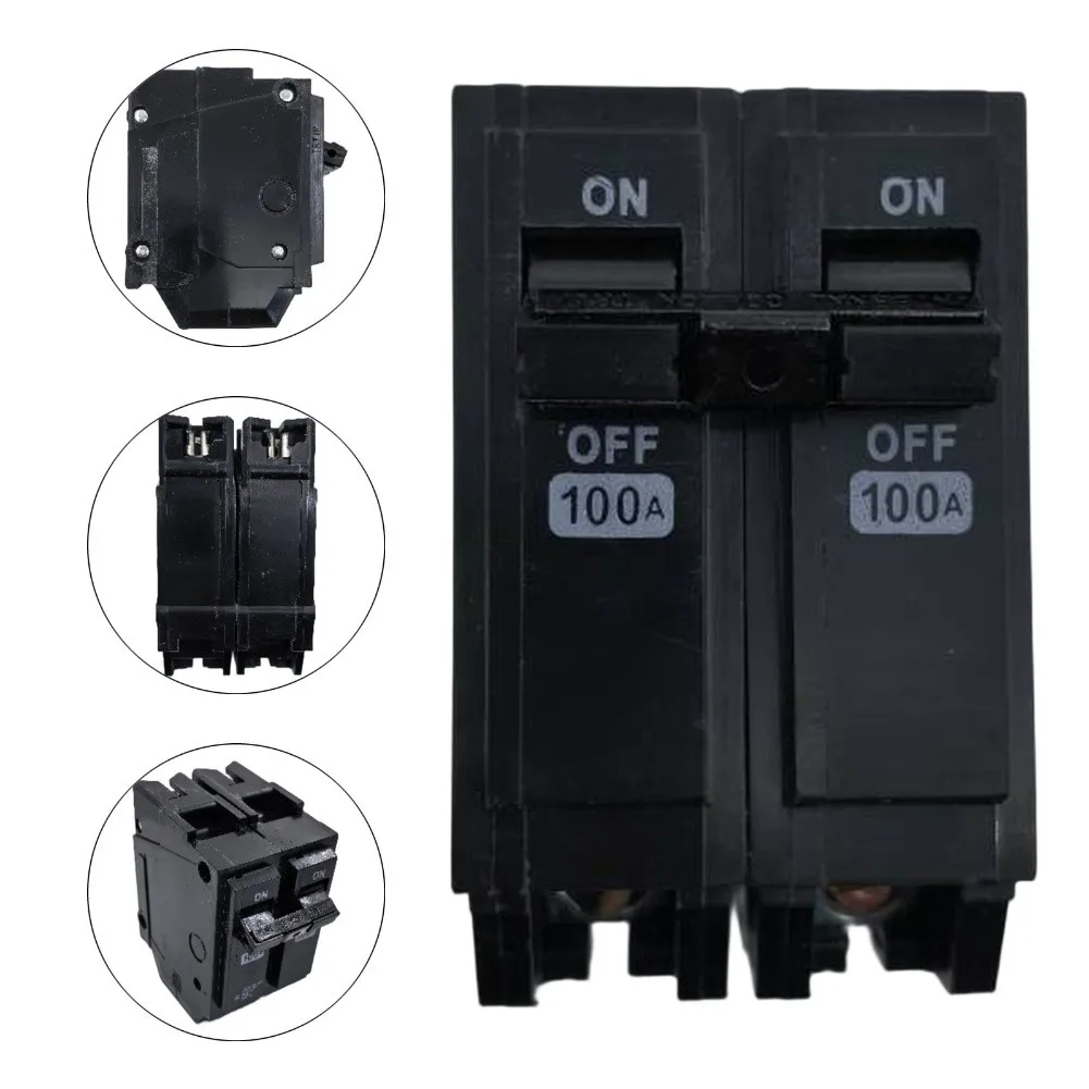 

THДля QL21100 100-амперный автоматический выключатель, совместимый с ДЛЯ GE, панелями Q Line для жилой электрозащиты