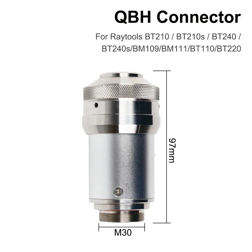 yyhc QBH Connector of Raytools Laser Head BT240 BT240S For Fiber  1064nm Cutting Machine