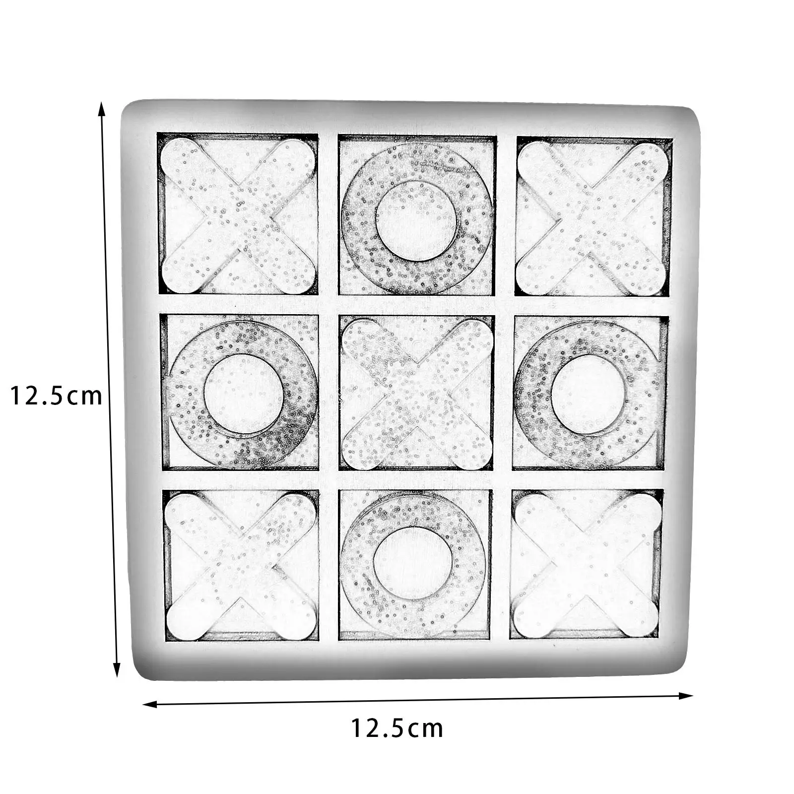 Juego de mesa de madera Tic TAC Toe, juguetes educativos, juegos de estrategia familiares