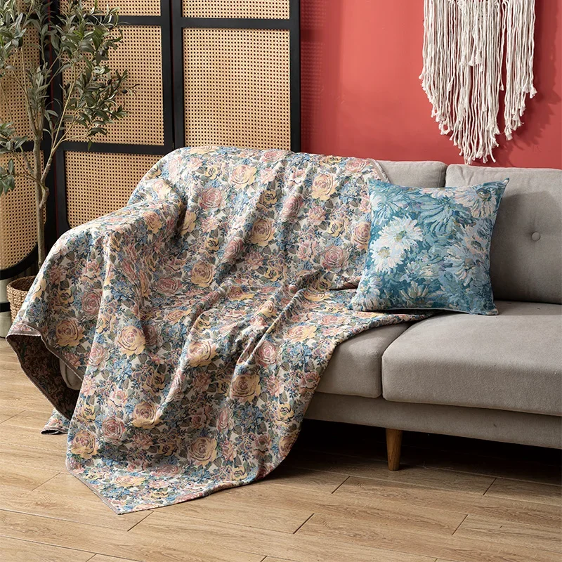 Chenille Jacquard Fabric Upholstery By Meters for Curtains Hat Pillowcase Tablecloth Diy Sewing Sofa Cloth Wearable Flower Bear