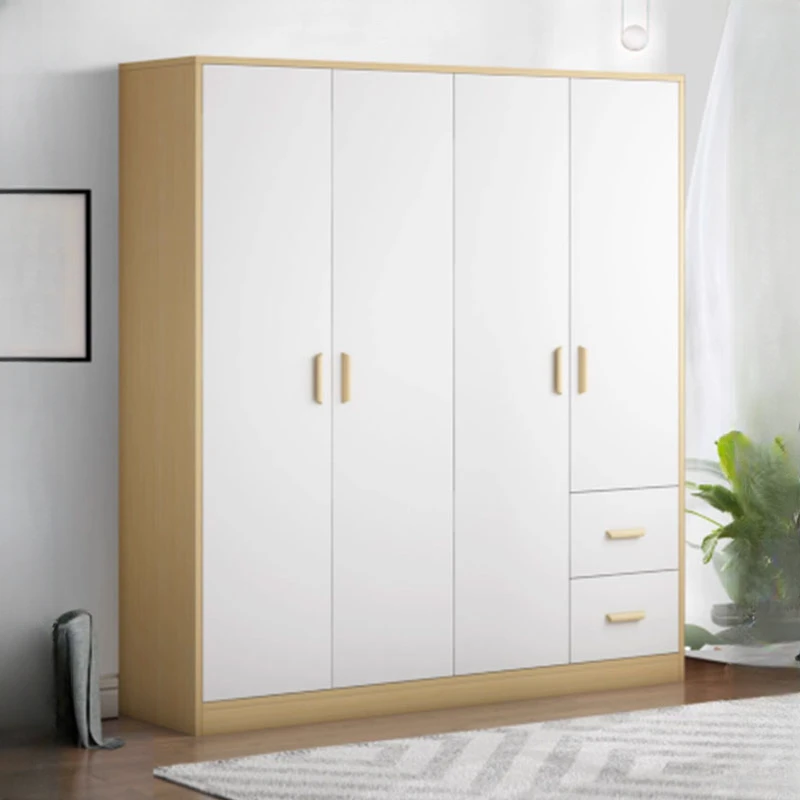 Nordic Storage Wardrobe Luxury Doors Modern Minimalist Organizer Bedroom Wardrobes BedroomDrawer Guarda Roupa Bedroom Furniture