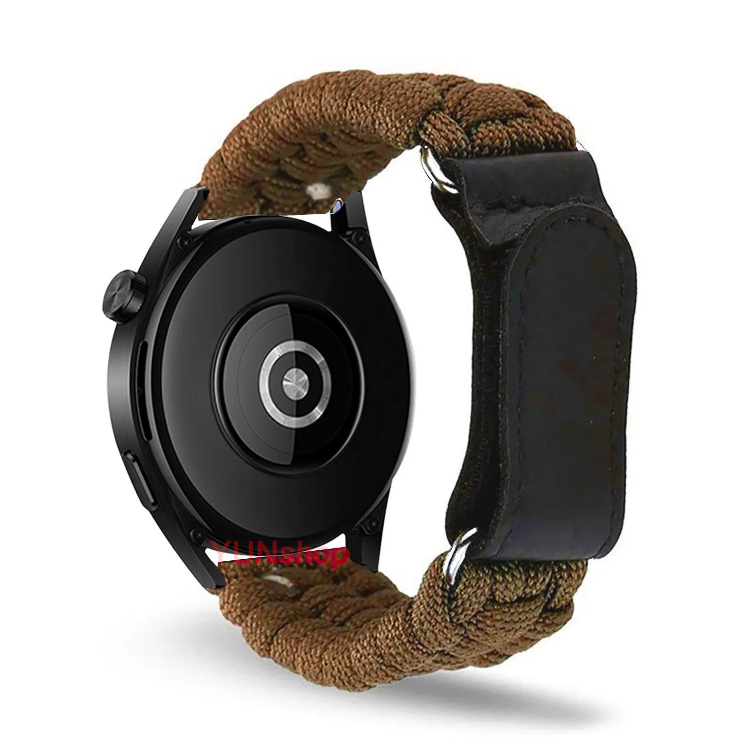 20/22mm band voor Samsung Galaxy Watch 3/4/5 41/45mm 40/44mm 42/46mm verstelbare band voor Huawei GT3 GT 3 GT2 nylon touw armband