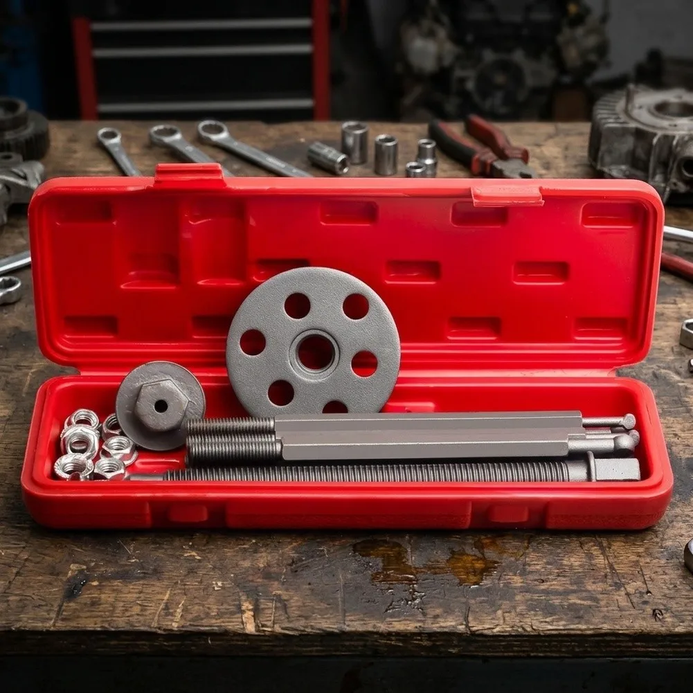 Stripped Bolt Extractor Black 4-in-1 Puller Tool Longevity Construction Ergonomic Design Heat-treated Strength